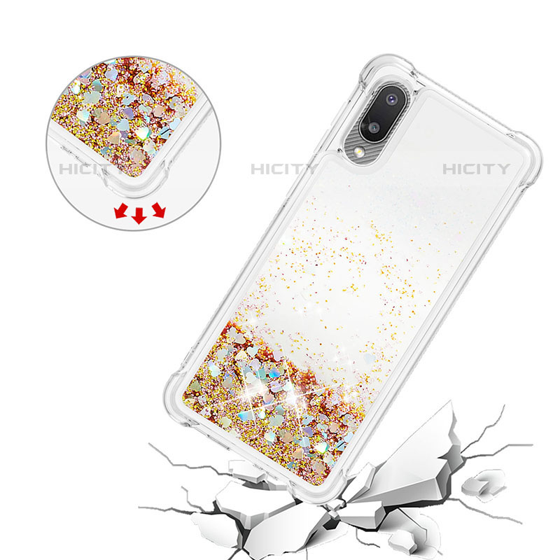 Funda Silicona Carcasa Goma Bling-Bling S01 para Samsung Galaxy M02