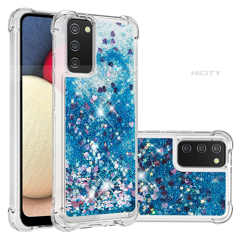 Funda Silicona Carcasa Goma Bling-Bling S01 para Samsung Galaxy M02s