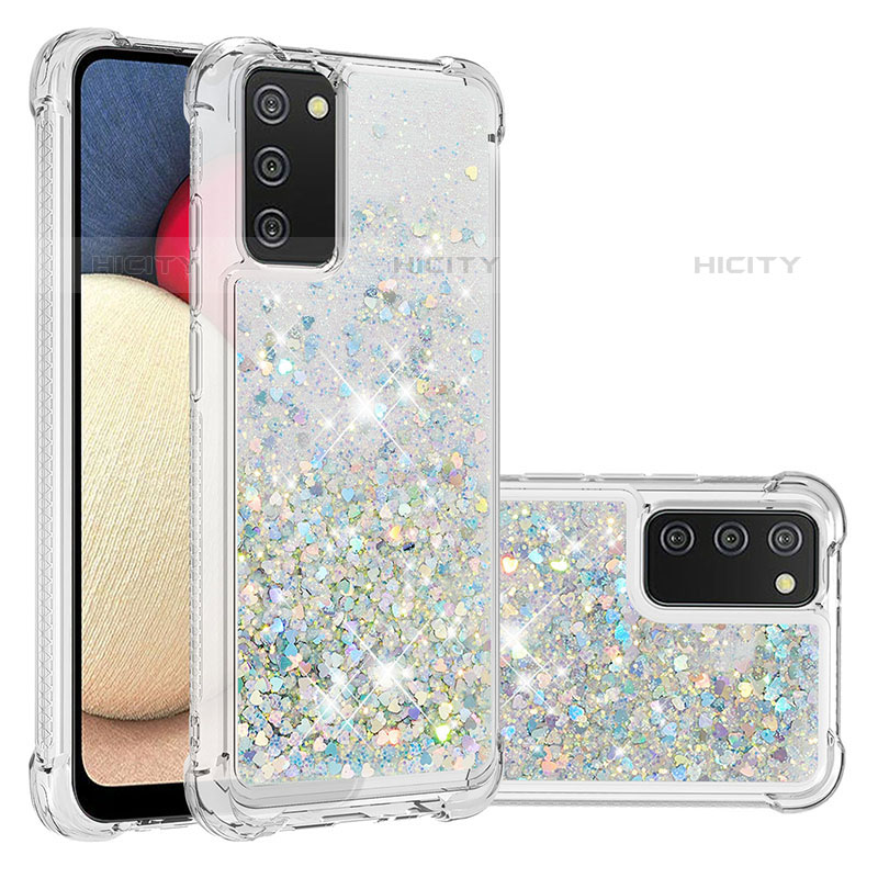 Funda Silicona Carcasa Goma Bling-Bling S01 para Samsung Galaxy M02s