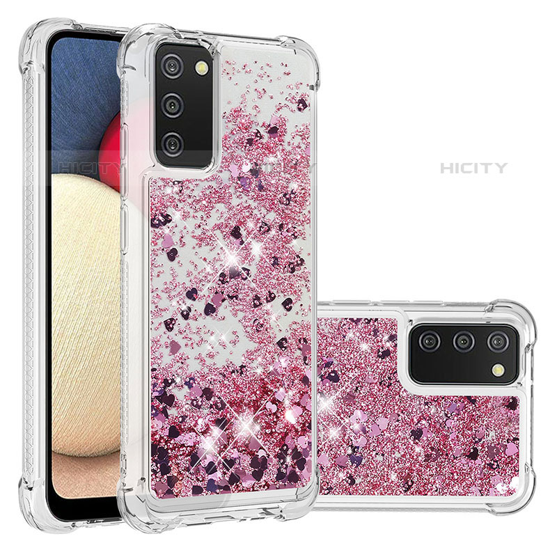 Funda Silicona Carcasa Goma Bling-Bling S01 para Samsung Galaxy M02s