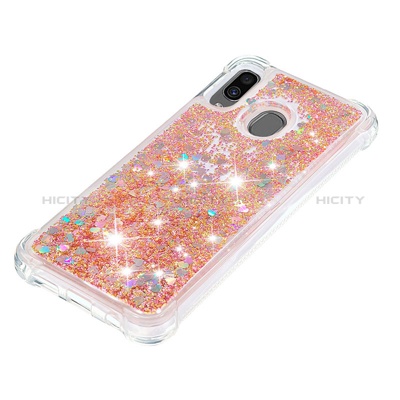 Funda Silicona Carcasa Goma Bling-Bling S01 para Samsung Galaxy M10S