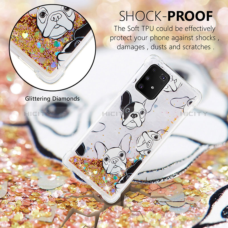 Funda Silicona Carcasa Goma Bling-Bling S01 para Samsung Galaxy S10 Lite