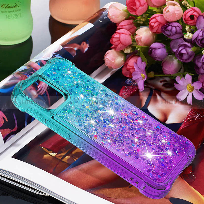 Funda Silicona Carcasa Goma Bling-Bling S02 para Apple iPhone 13