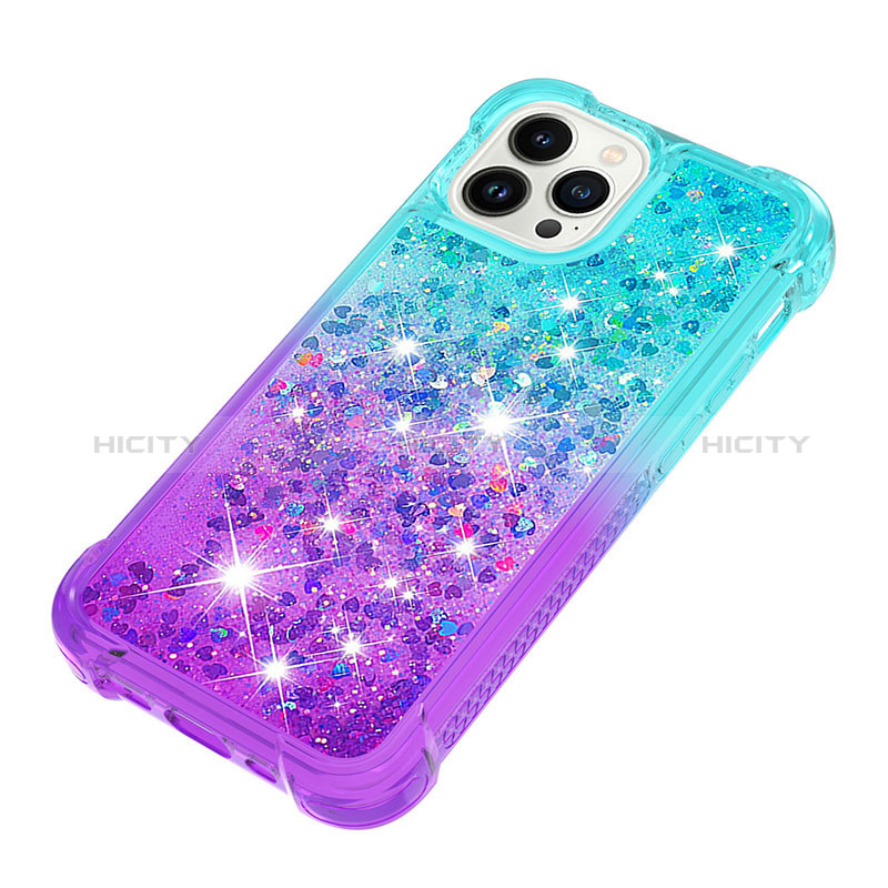 Funda Silicona Carcasa Goma Bling-Bling S02 para Apple iPhone 13 Pro