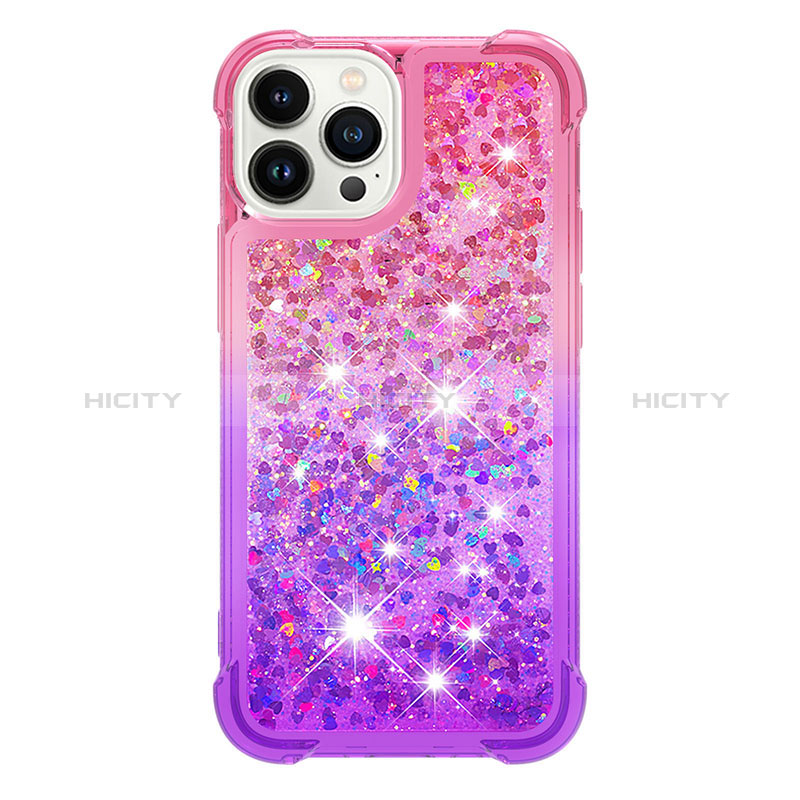 Funda Silicona Carcasa Goma Bling-Bling S02 para Apple iPhone 14 Pro Max