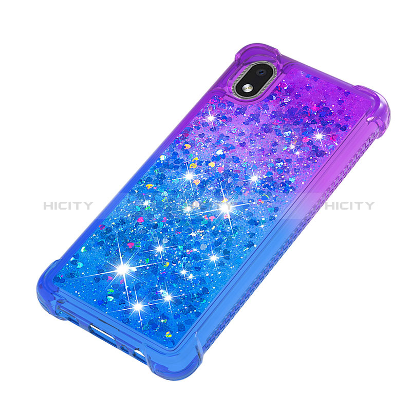 Funda Silicona Carcasa Goma Bling-Bling S02 para Samsung Galaxy A01 Core