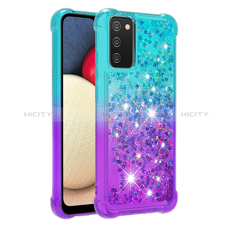 Funda Silicona Carcasa Goma Bling-Bling S02 para Samsung Galaxy A02s