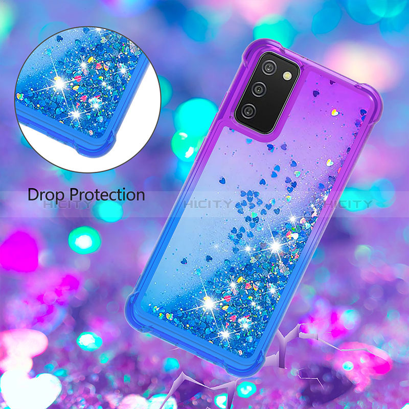 Funda Silicona Carcasa Goma Bling-Bling S02 para Samsung Galaxy A02s