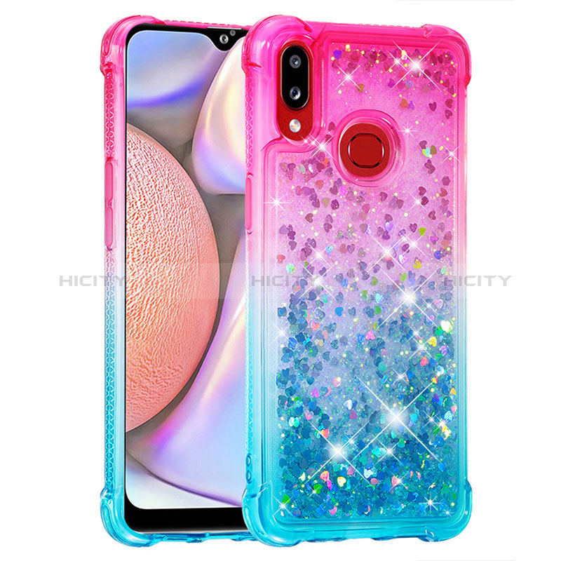 Funda Silicona Carcasa Goma Bling-Bling S02 para Samsung Galaxy A10s