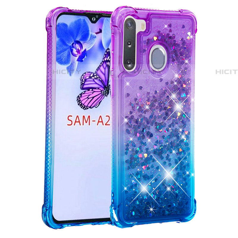 Funda Silicona Carcasa Goma Bling-Bling S02 para Samsung Galaxy A21 European