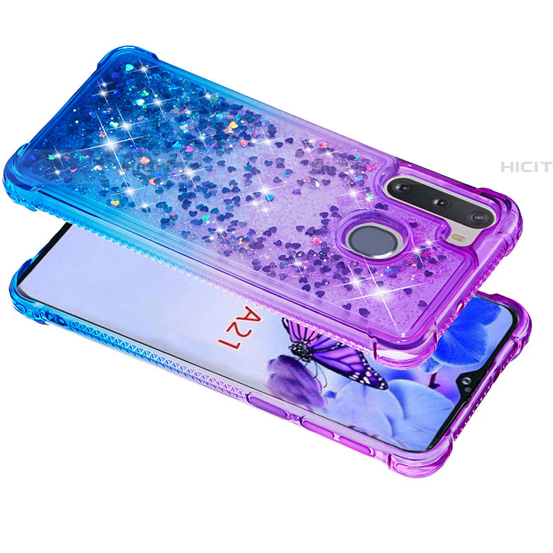 Funda Silicona Carcasa Goma Bling-Bling S02 para Samsung Galaxy A21 European