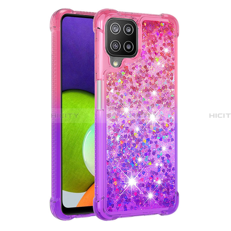 Funda Silicona Carcasa Goma Bling-Bling S02 para Samsung Galaxy A22 4G