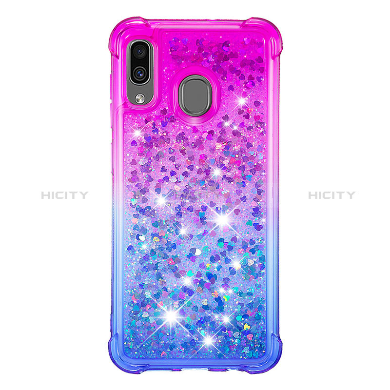 Funda Silicona Carcasa Goma Bling-Bling S02 para Samsung Galaxy A30