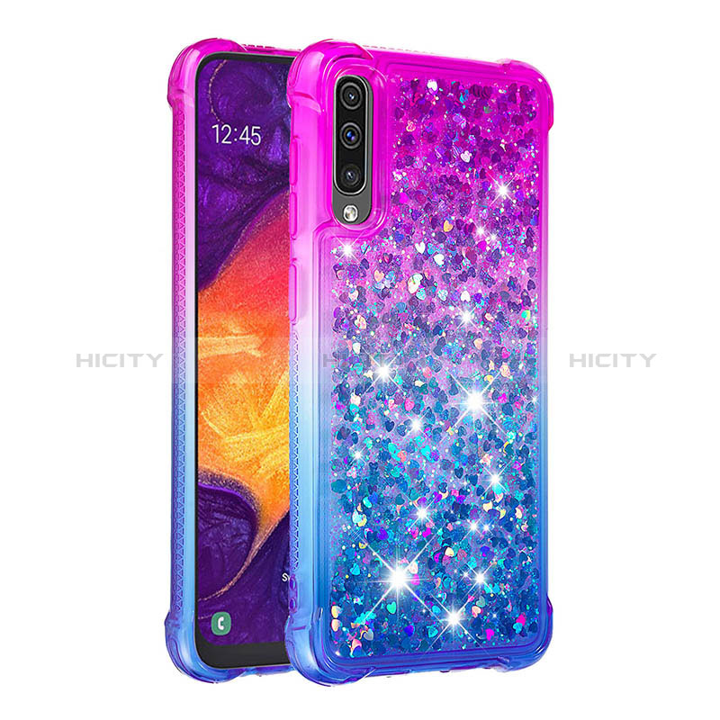 Funda Silicona Carcasa Goma Bling-Bling S02 para Samsung Galaxy A30S