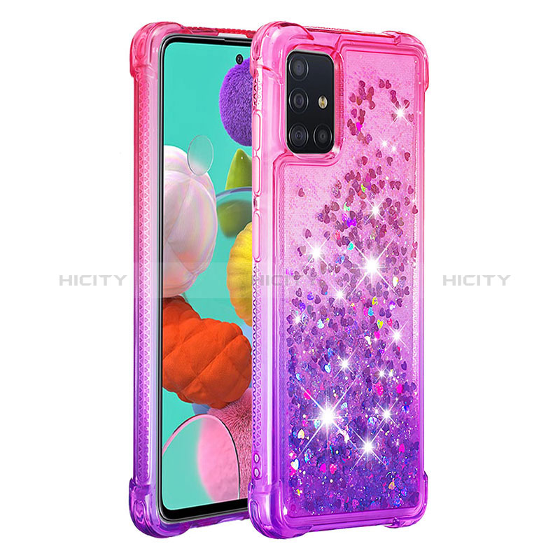 Funda Silicona Carcasa Goma Bling-Bling S02 para Samsung Galaxy A51 5G