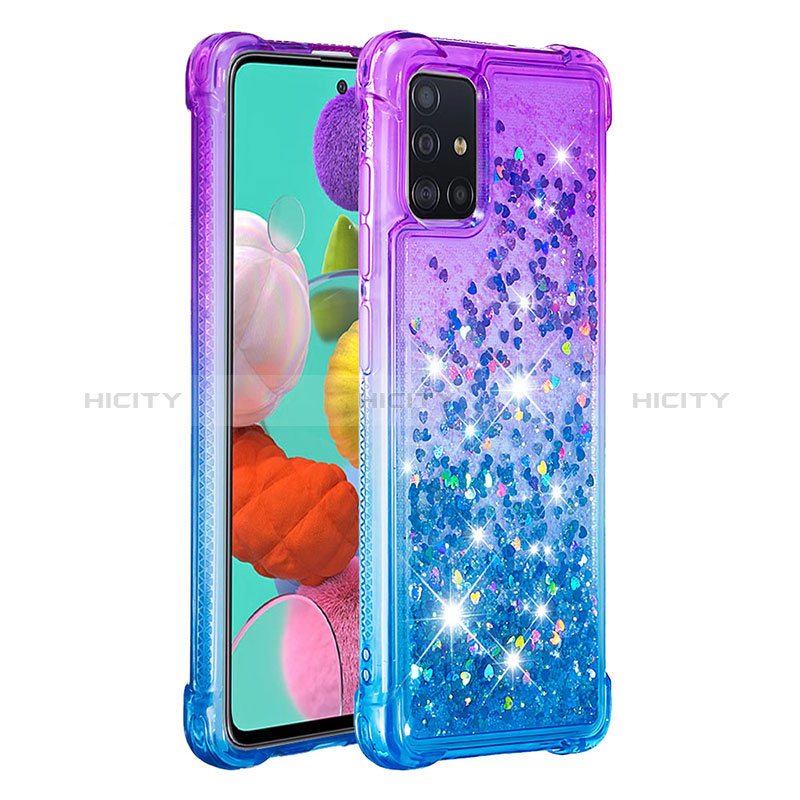 Funda Silicona Carcasa Goma Bling-Bling S02 para Samsung Galaxy A51 5G