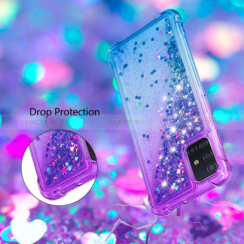 Funda Silicona Carcasa Goma Bling-Bling S02 para Samsung Galaxy A51 5G