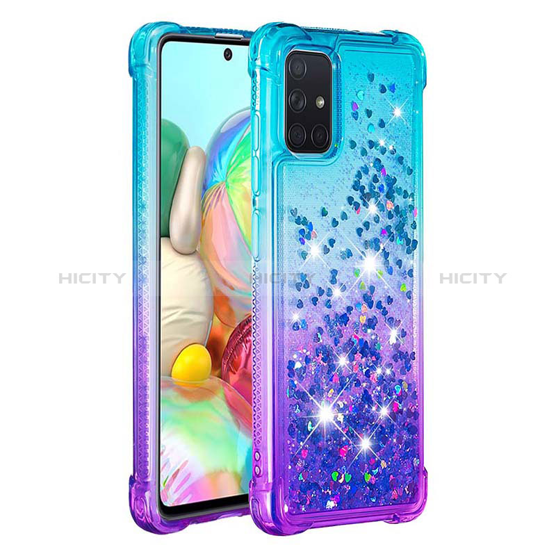 Funda Silicona Carcasa Goma Bling-Bling S02 para Samsung Galaxy A71 5G