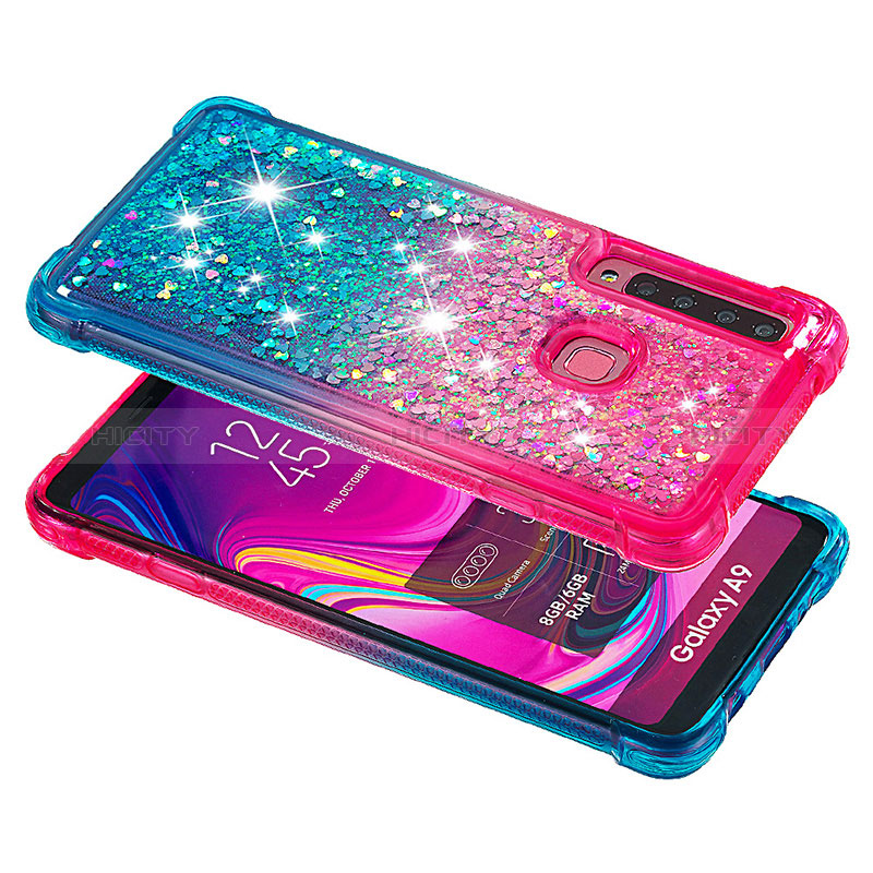 Funda Silicona Carcasa Goma Bling-Bling S02 para Samsung Galaxy A9s