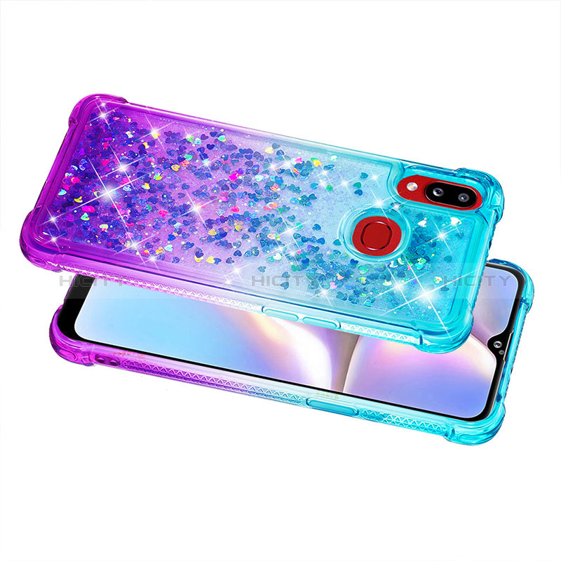 Funda Silicona Carcasa Goma Bling-Bling S02 para Samsung Galaxy M01s