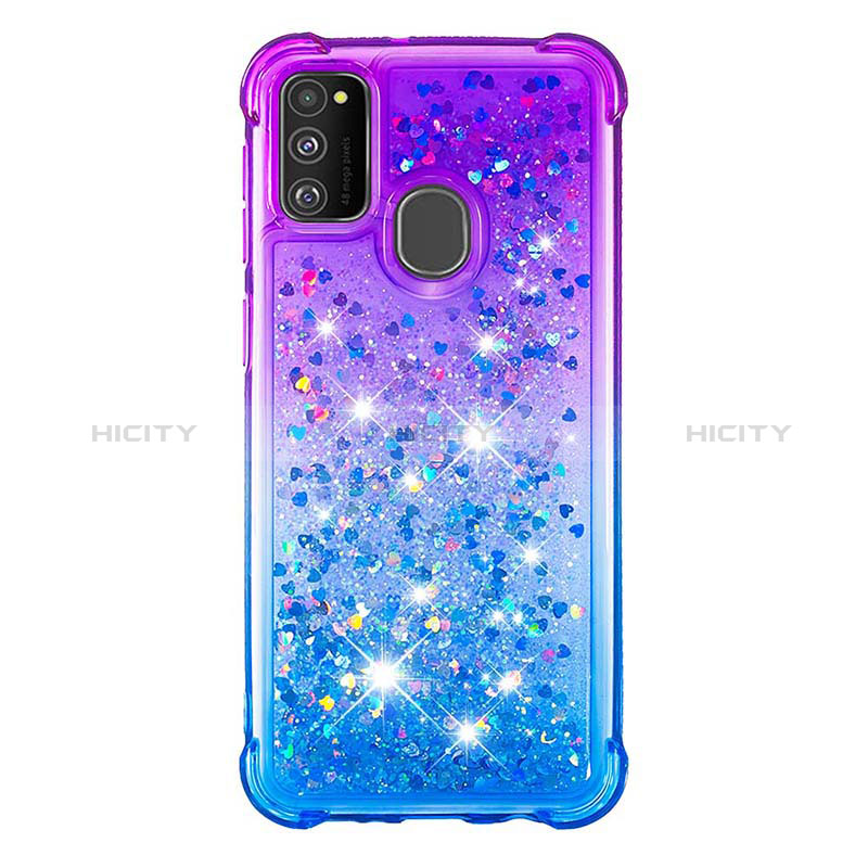 Funda Silicona Carcasa Goma Bling-Bling S02 para Samsung Galaxy M21