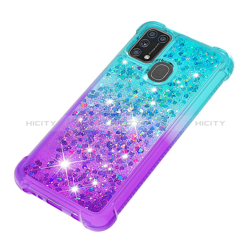 Funda Silicona Carcasa Goma Bling-Bling S02 para Samsung Galaxy M21s