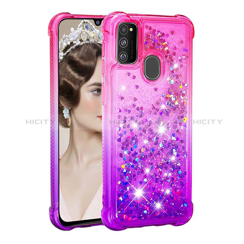 Funda Silicona Carcasa Goma Bling-Bling S02 para Samsung Galaxy M30s