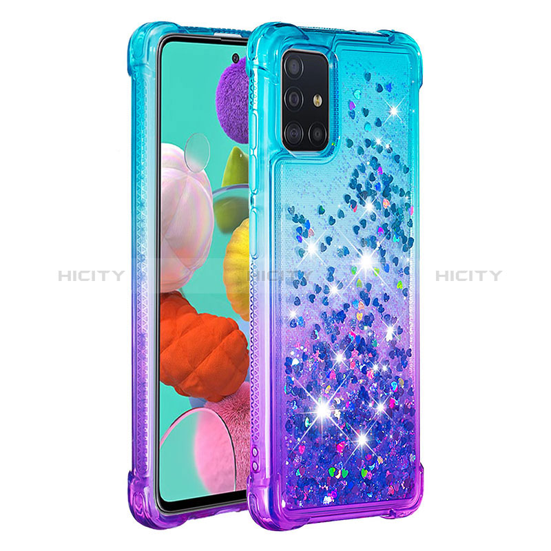 Funda Silicona Carcasa Goma Bling-Bling S02 para Samsung Galaxy M40S