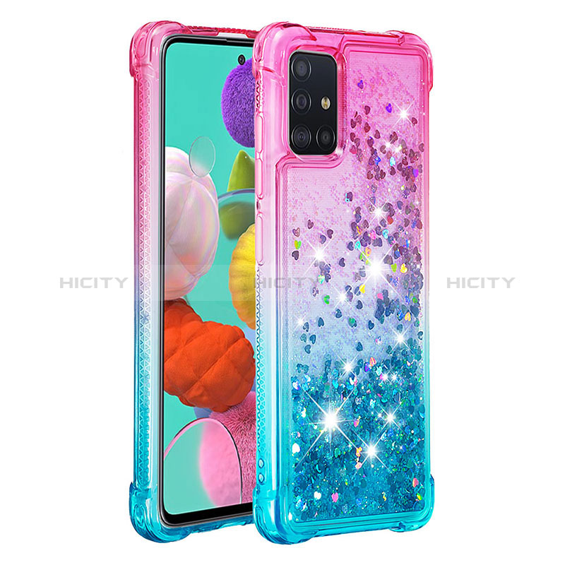 Funda Silicona Carcasa Goma Bling-Bling S02 para Samsung Galaxy M40S