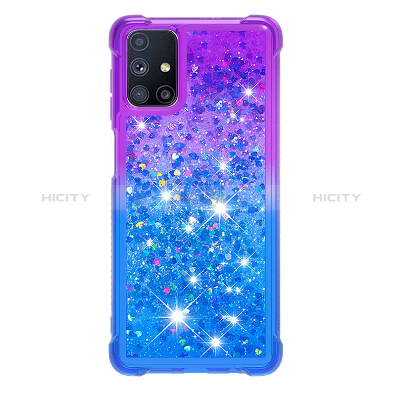 Funda Silicona Carcasa Goma Bling-Bling S02 para Samsung Galaxy M51