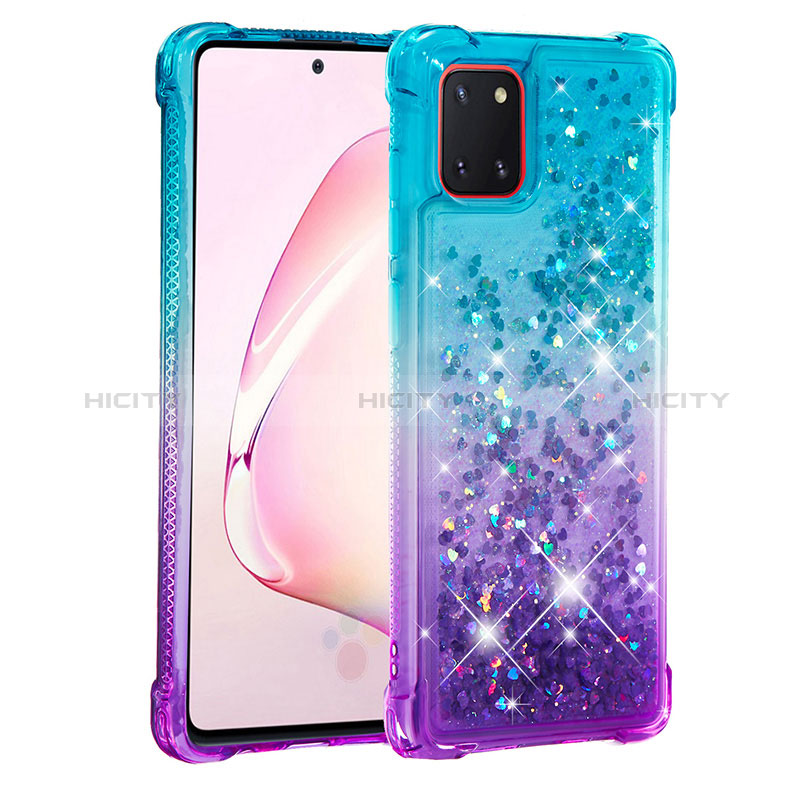 Funda Silicona Carcasa Goma Bling-Bling S02 para Samsung Galaxy M60s