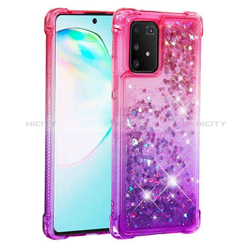 Funda Silicona Carcasa Goma Bling-Bling S02 para Samsung Galaxy S10 Lite