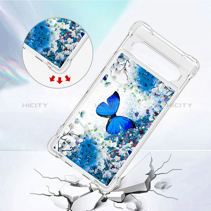 Funda Silicona Carcasa Goma Bling-Bling S03 para Google Pixel 7a 5G