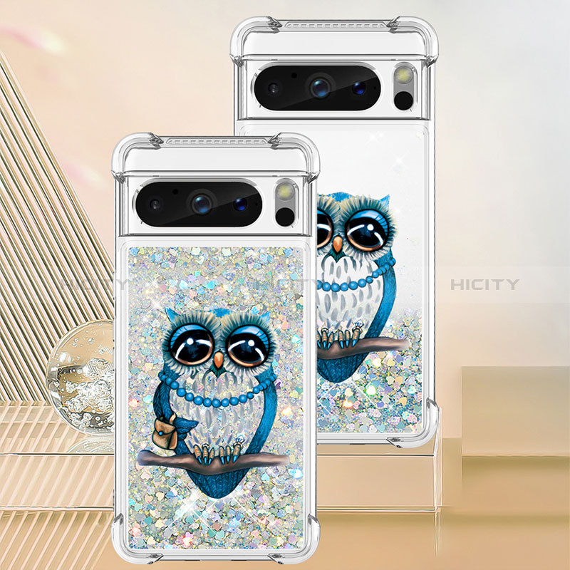 Funda Silicona Carcasa Goma Bling-Bling S03 para Google Pixel 8 Pro 5G Multicolor