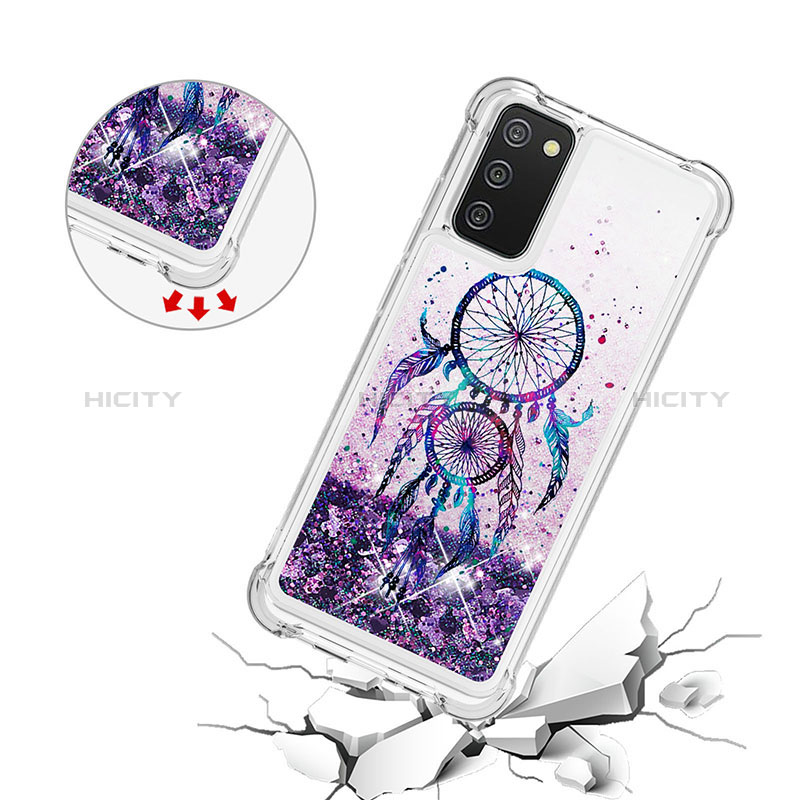 Funda Silicona Carcasa Goma Bling-Bling S03 para Samsung Galaxy A02s