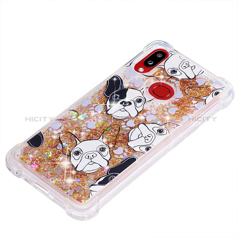 Funda Silicona Carcasa Goma Bling-Bling S03 para Samsung Galaxy A10s