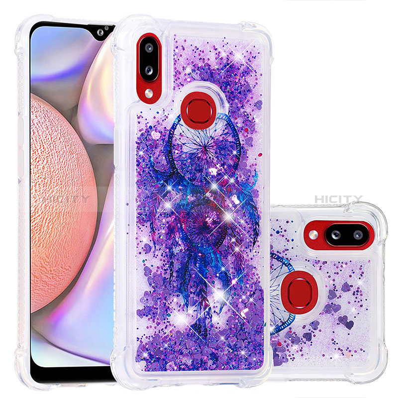 Funda Silicona Carcasa Goma Bling-Bling S03 para Samsung Galaxy A10s