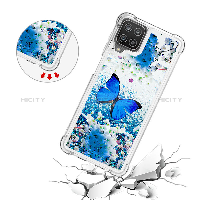 Funda Silicona Carcasa Goma Bling-Bling S03 para Samsung Galaxy A12