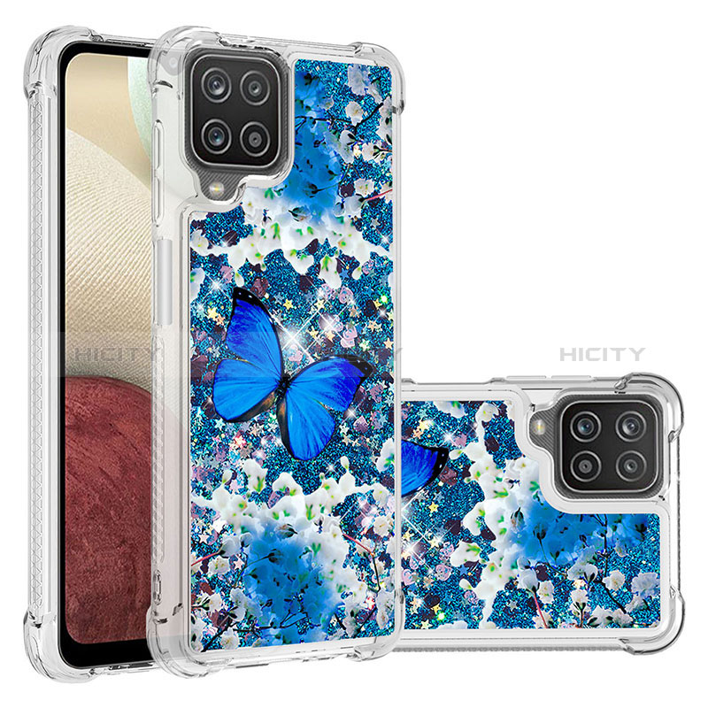 Funda Silicona Carcasa Goma Bling-Bling S03 para Samsung Galaxy A12 5G