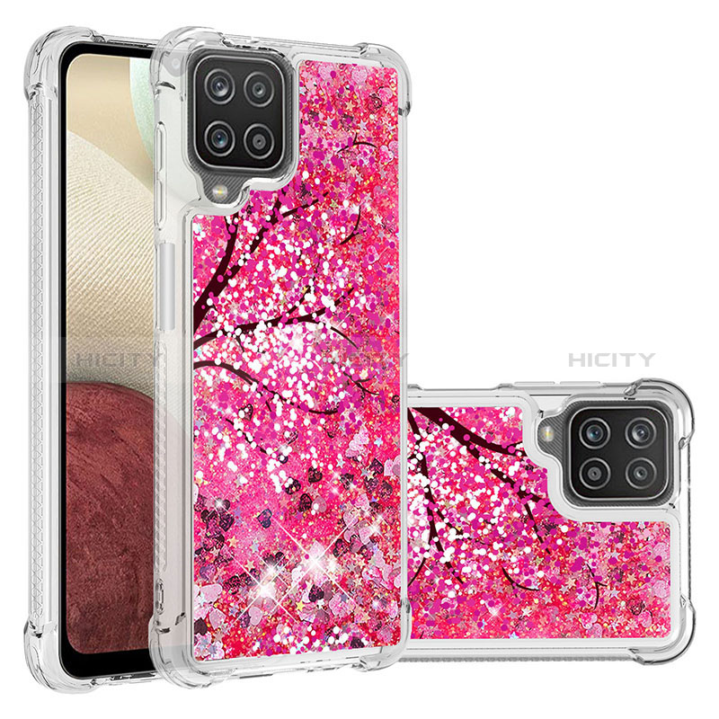 Funda Silicona Carcasa Goma Bling-Bling S03 para Samsung Galaxy A12 Nacho