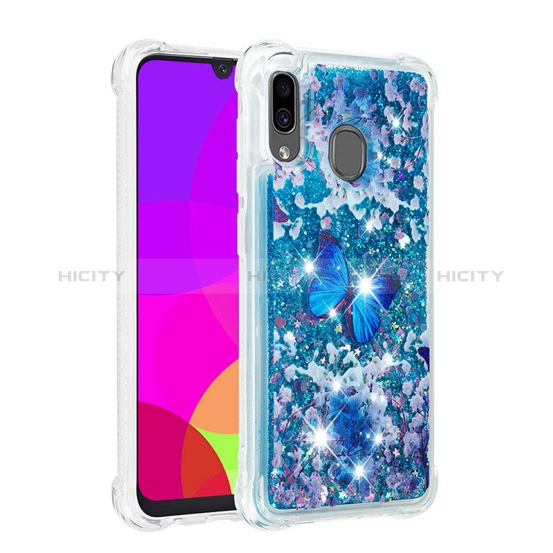 Funda Silicona Carcasa Goma Bling-Bling S03 para Samsung Galaxy A20