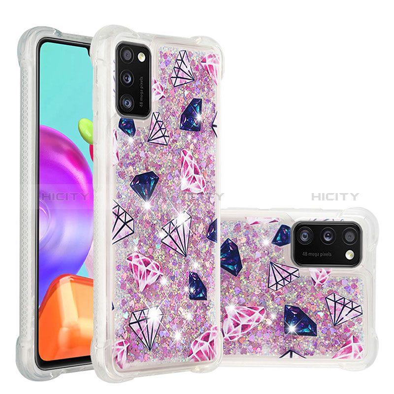 Funda Silicona Carcasa Goma Bling-Bling S03 para Samsung Galaxy A41