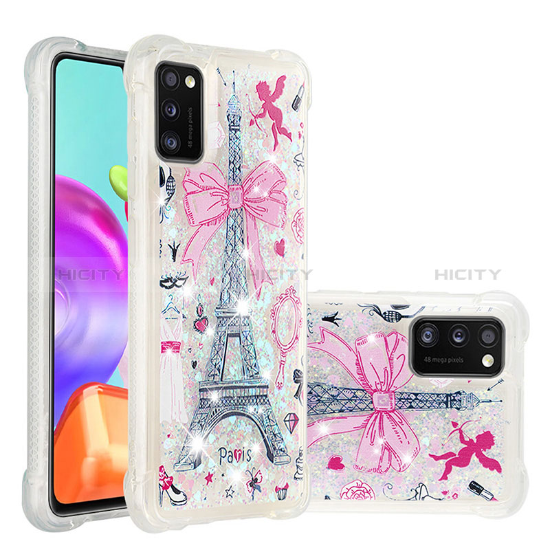 Funda Silicona Carcasa Goma Bling-Bling S03 para Samsung Galaxy A41