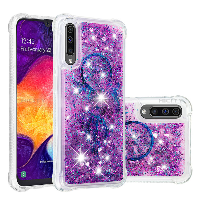 Funda Silicona Carcasa Goma Bling-Bling S03 para Samsung Galaxy A50