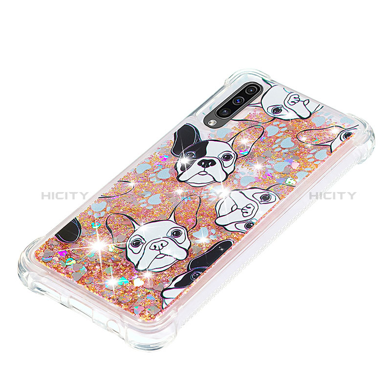 Funda Silicona Carcasa Goma Bling-Bling S03 para Samsung Galaxy A50