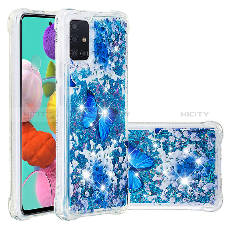 Funda Silicona Carcasa Goma Bling-Bling S03 para Samsung Galaxy A51 4G