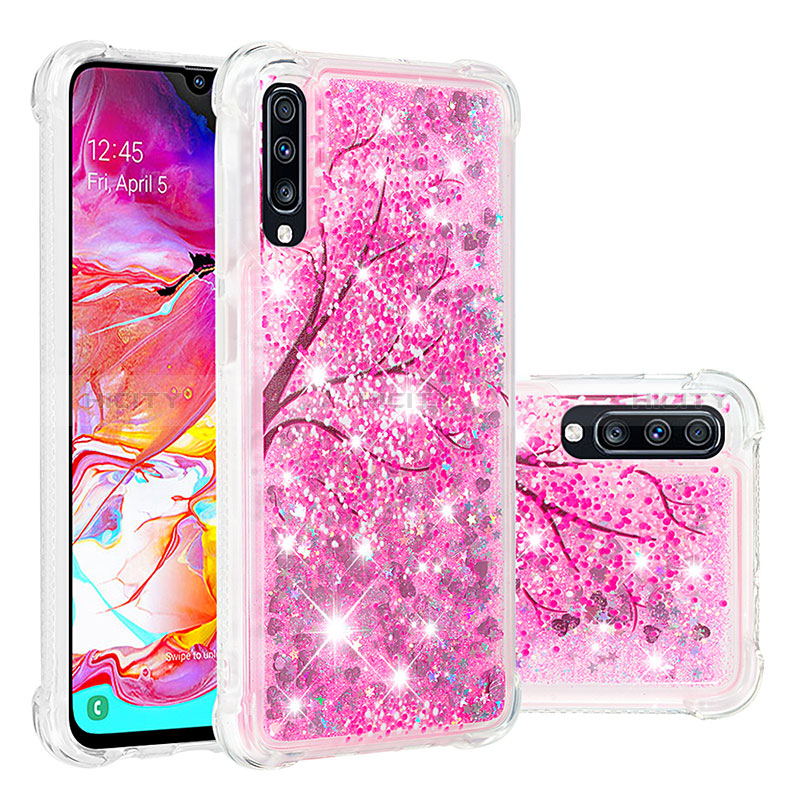 Funda Silicona Carcasa Goma Bling-Bling S03 para Samsung Galaxy A70