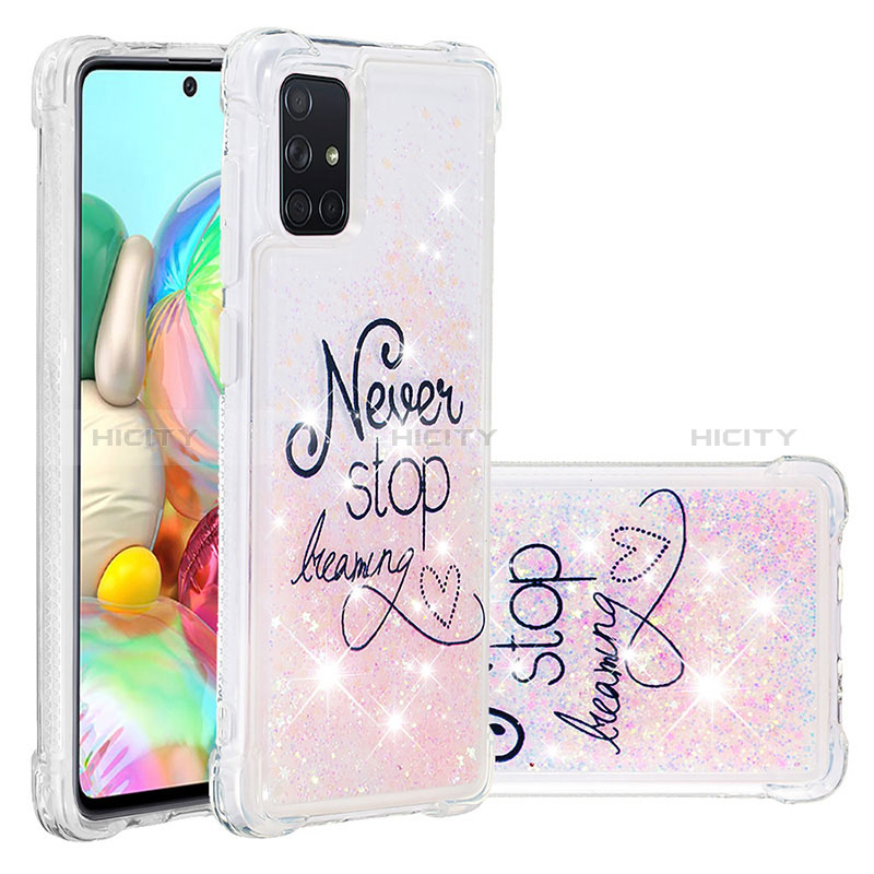 Funda Silicona Carcasa Goma Bling-Bling S03 para Samsung Galaxy A71 5G