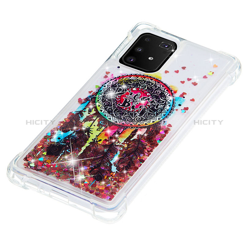 Funda Silicona Carcasa Goma Bling-Bling S03 para Samsung Galaxy A91