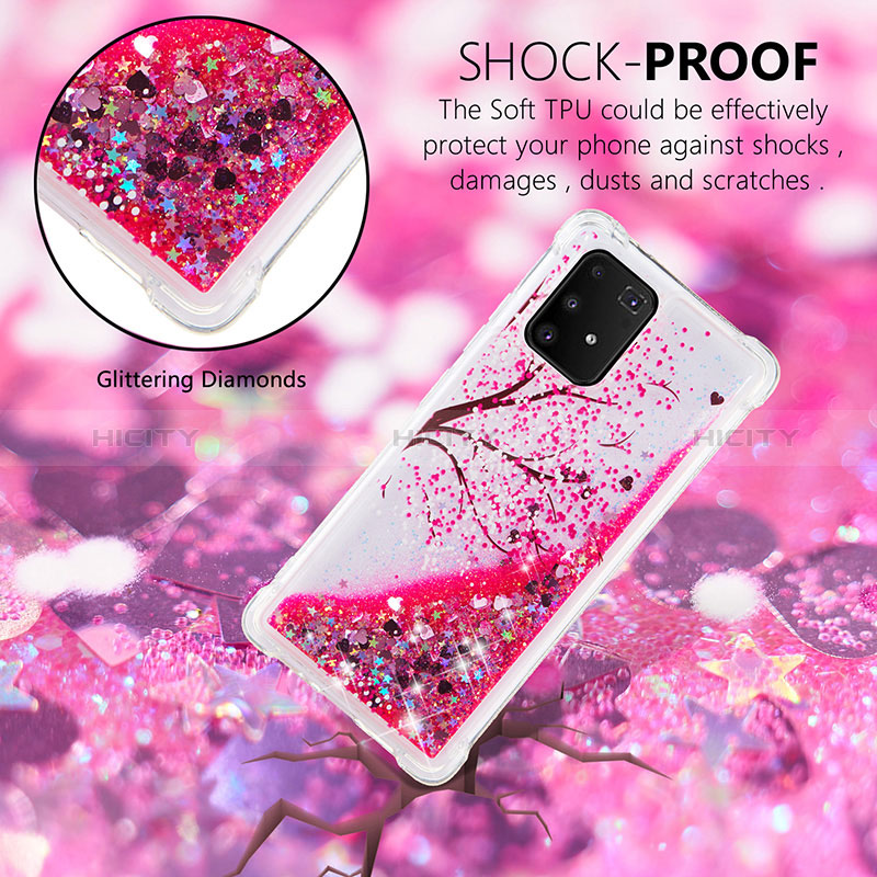 Funda Silicona Carcasa Goma Bling-Bling S03 para Samsung Galaxy A91